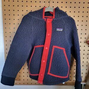 Patagonia Kids Jacket - Navy and Red